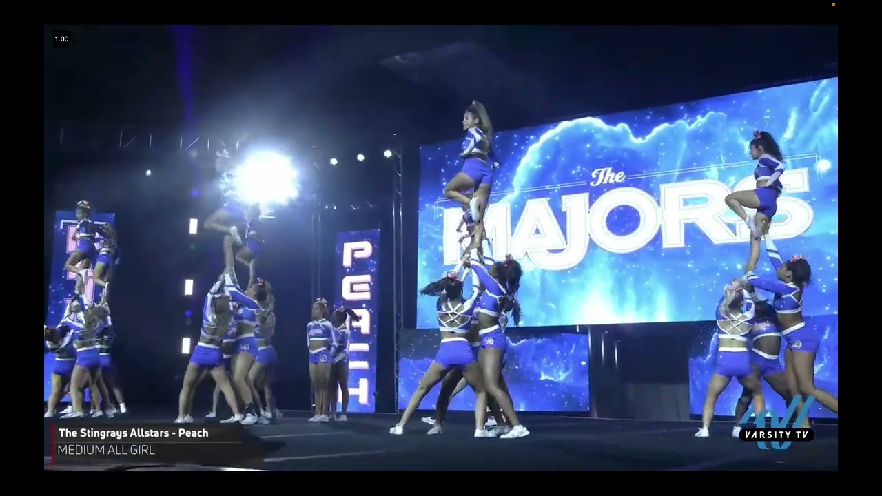 Stingray Allstars Peach - Majors