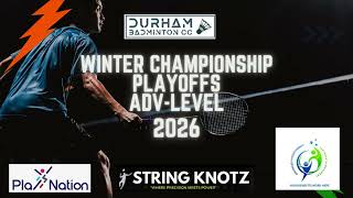 DBCC WINTER CHAMPIONSHIP PLAYOFFS DRAWS LIVE