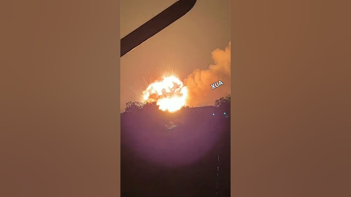 The power of #American HIMARS missile strike Russian weapons depot!!