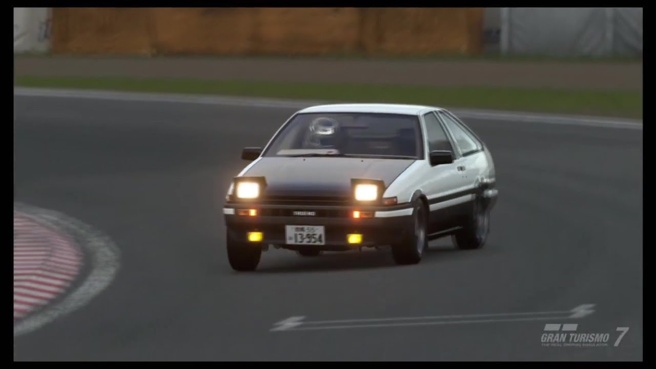 Initial D x Gran Turismo 5 (so far). Can you name them all? : r/initiald