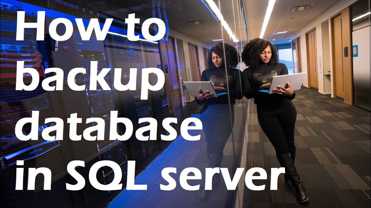 How to backup databases in SQL server | cloud backup - YouTube