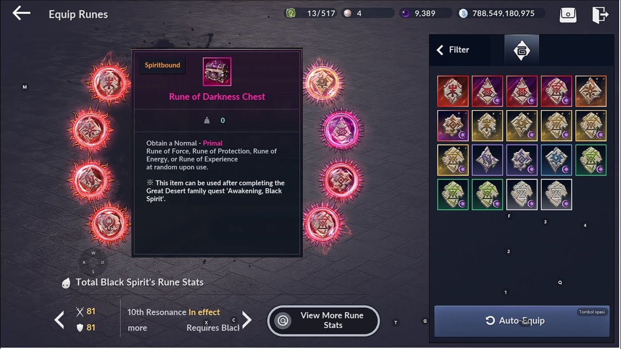 Black Desert Mobile | Opening 1000+++ Rune of Darkness Chest