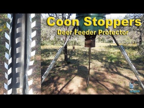 Coon Stoppers Deer Feeder Deterrent For Varmints Youtube