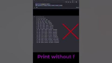 Python print format f #Shorts