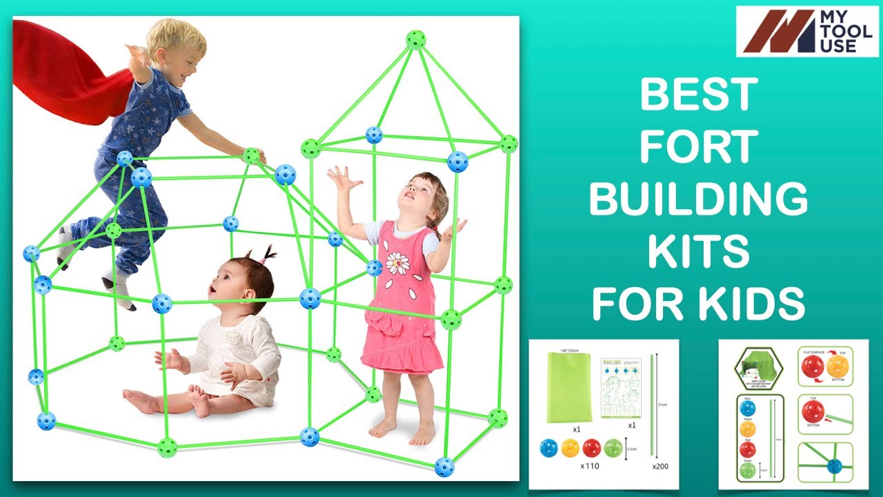 Best Fort Building Kit for Kids - YouTube