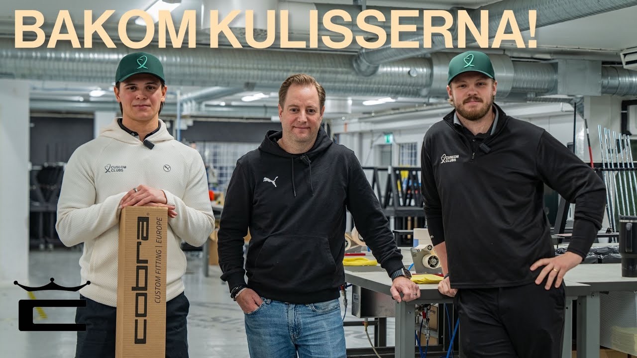Här byggs dina klubbor! Vi besöker Cobra Puma Golfs HQ i Helsingborg
