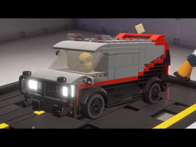 Lego® Custom Instructions A-Team GMC Vandura Van