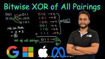 Bitwise XOR of All Pairings | Leetcode 2425