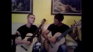 Video thumbnail of "Cuban Dance - Guitar Duo"