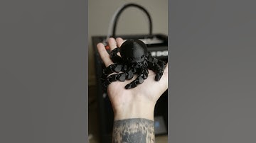 3D Printed Cute Mini Octopus #shorts