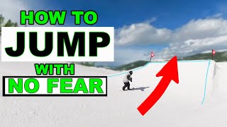 How to Jump Your Snowboard (With NO Fear)