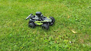 DEERC DE65 Remote Control Car with 1080P HD Camera,1:16 Scale RC Cars with LED Chassis