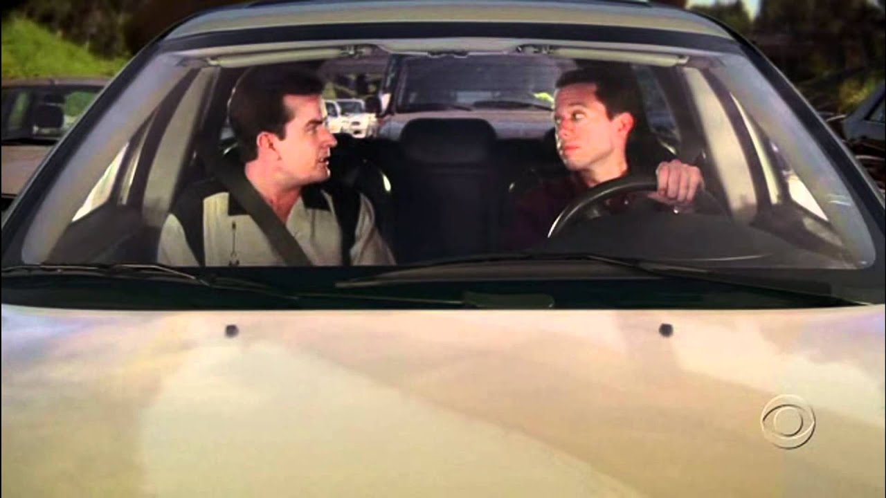 Two And A Half Men - Car Scene - Youtube-2282