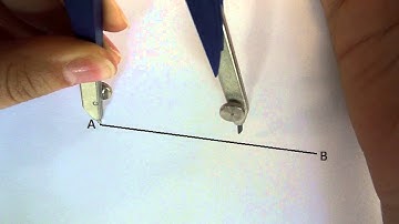 Comment tracer une médiatrice ?