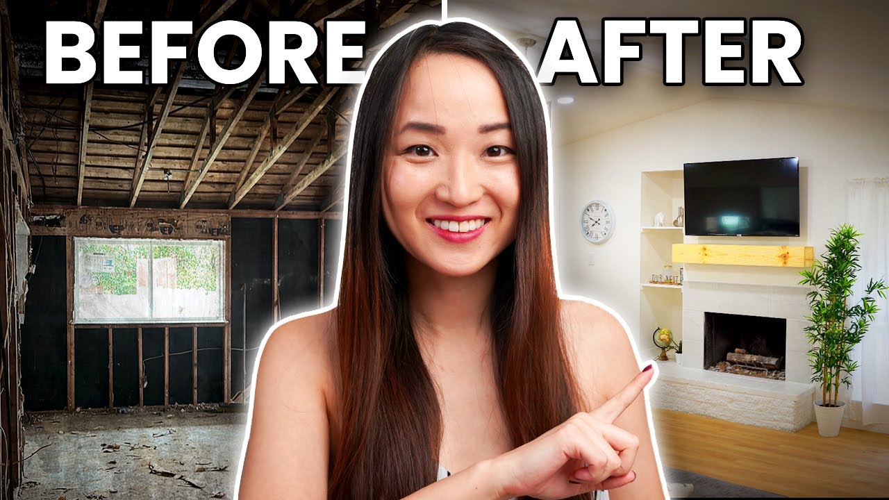 OUR AIRBNB HOUSE TOUR 🏠 Before and after renovations - YouTube