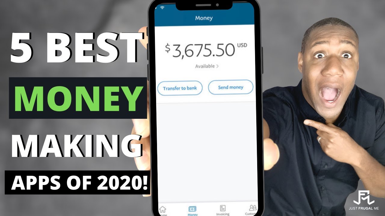 5 BEST Apps To Make Money From Your Phone (2020) on IOS/ANDROID
