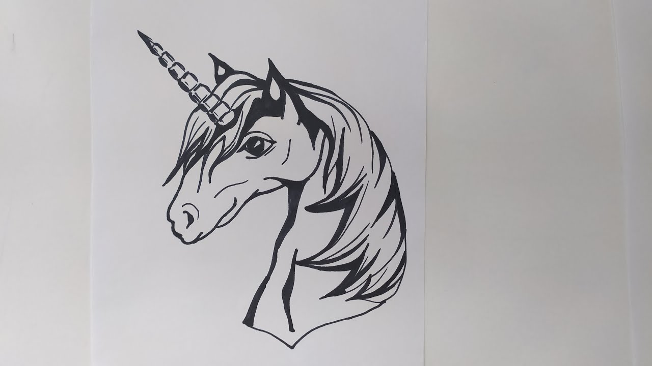 How to Draw a Unicorn - Easy Drawing Art