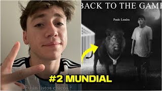 El exitoso debut de "Back To The Game" de Paulo Londra