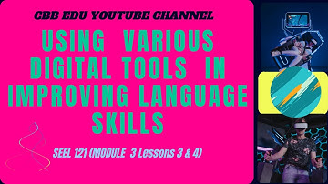 USING  VARIOUS DIGITAL TOOLS IN IMPROVING LANGUAGE SKILLS  II CBB