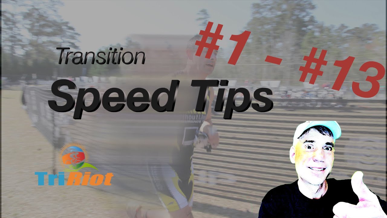 Speed Tips for a Fast Triathlon Transition - YouTube