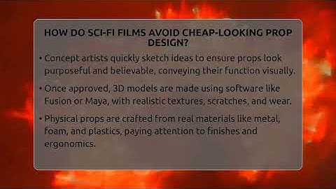 How Do Sci-fi Films Avoid Cheap-looking Prop Design? - The SciFi Reel