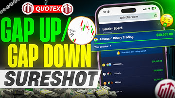 Gap Up And Gap Down Strategy Quotex | How To Trade Gap Up And Gap Down | Quotex Trading Startegy