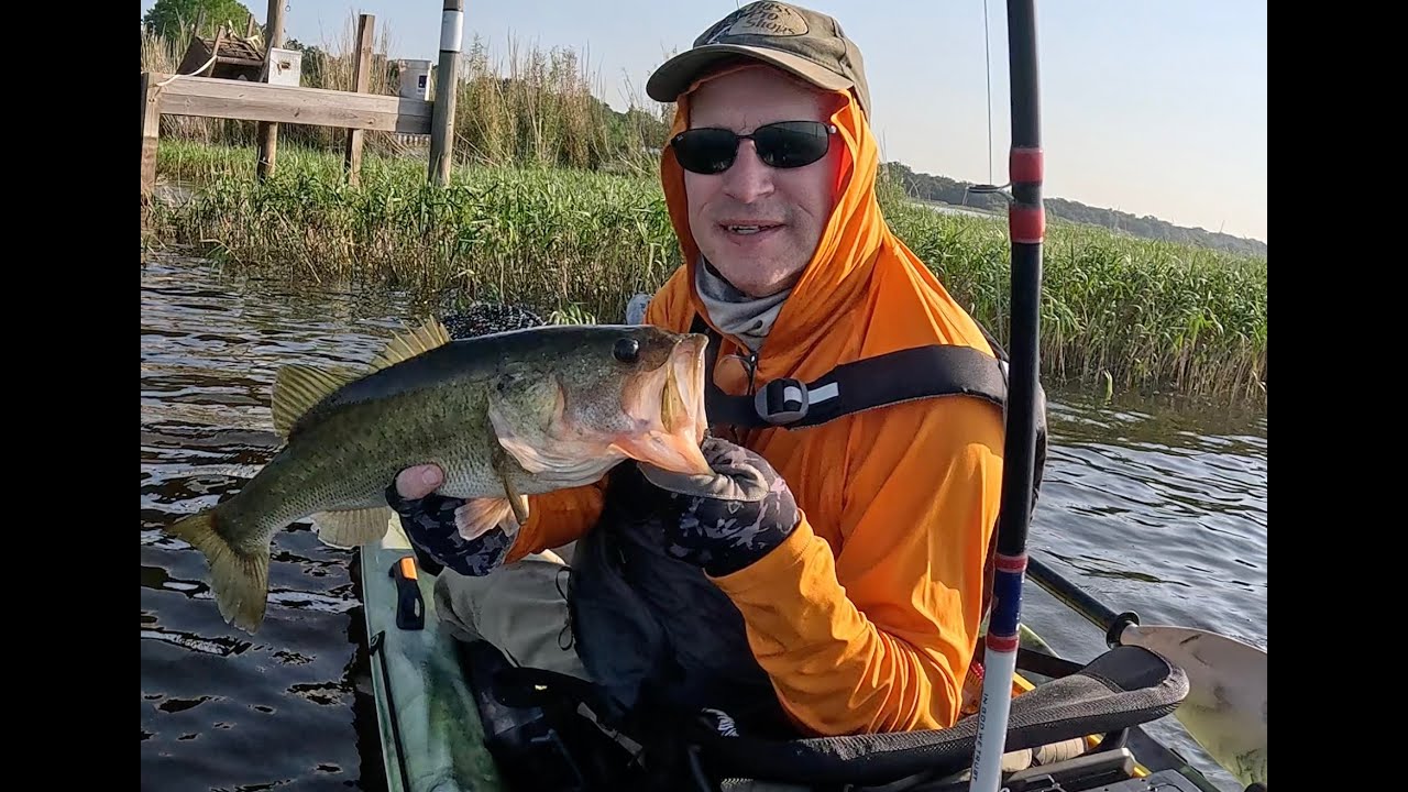 Central Florida Kayak Bass Fishing – Lake Rosalie