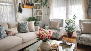 NUEVA DECORACIÓN SALA COMEDOR 🌸COTTAGE DECOR🌸#soniaceli 