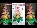 Seni membuat bunga cantik dari plastik kresek l Beautiful flowers plastic bag l best idea l crafting