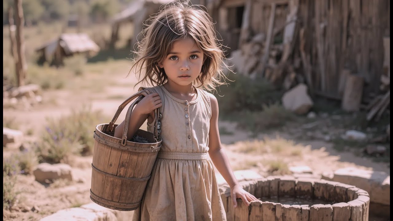 A Little Girl Went to the Well Alone Each Day for Her Ill Mother—Until a Cowboy Asked, Are You Alone