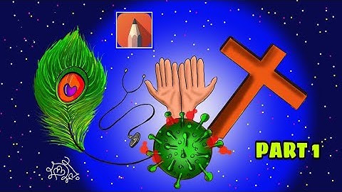 Digital Painting Covid-19 Art |Part 1| Autodesk Sketchbook Tutorial On Mobile | Shubhamoy