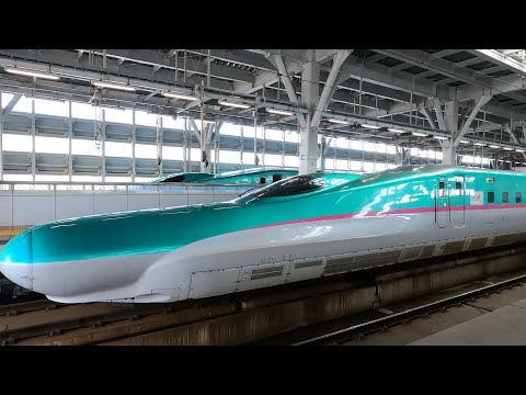 【Max speed 200mph! 320 km/h! 】 Japan's Fastest Bullet train | Hayabusa | First Class Shinkansen ASMR