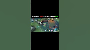 positioning and map awareness is key #mlbb #mobilelegends