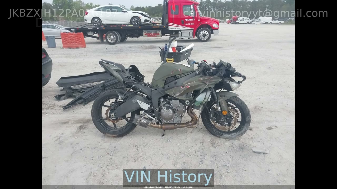 2023 KAWASAKI ZX636 JKBZXJH12PA016197 - YouTube