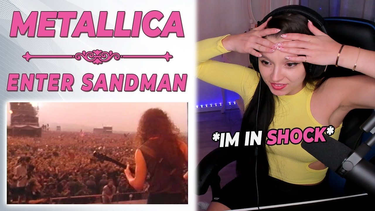 Metallica - Enter Sandman Live Moscow 1991 HD | First Time Reaction Metallica - Enter Sandman Live Moscow 1991 HD | First Time Reaction