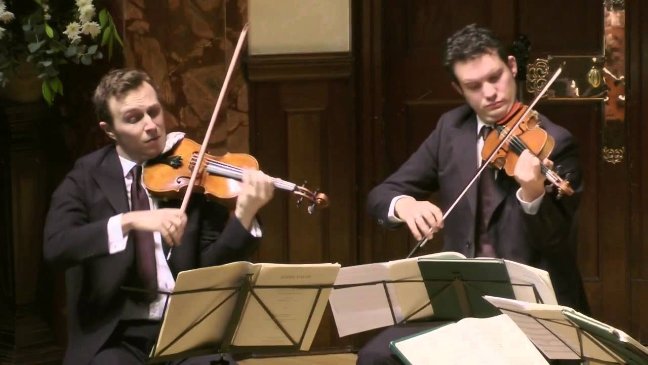 Doric String Quartet - Schumann String Quartet Op. 41 No. 3 - 1st Movement