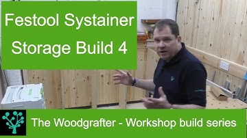 Festool systainer storage system building the sysport 4