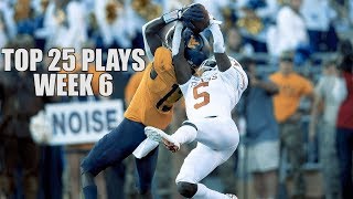Top 25 Plays From Week 6 Of The 2019 College Football Season ᴴᴰ