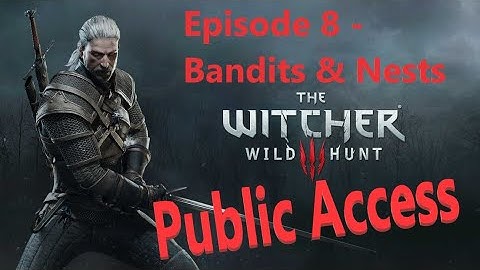 Witcher 3: Wild Hunt - Episode 8 - Bandits & Nests