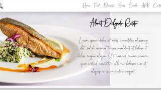 website restoran clean fresh desain + aplikasi restoran online siap pakai screenshot 4