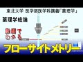 東北大学医学部薬理学講義シリーズ・薬理学総論−４：フローサイトメトリー