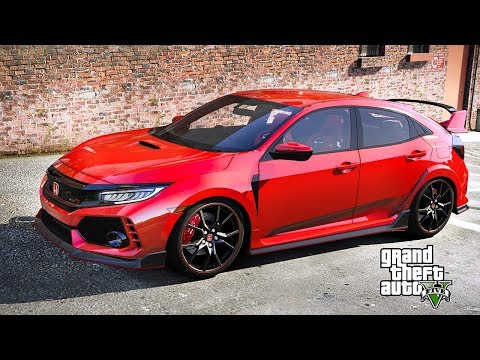 gta-5-new-2018-honda-civic-type-r-1000hp-vs-exotic-cars---real-life-cars-race-mods