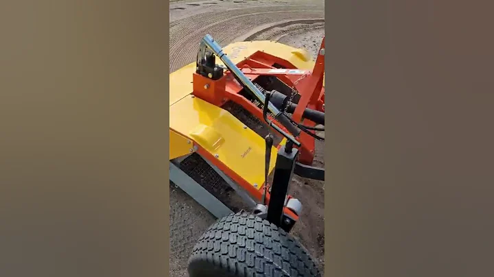 Beach cleaner - Light-Duty, Compact Tractor size, sifting sand and removing debris