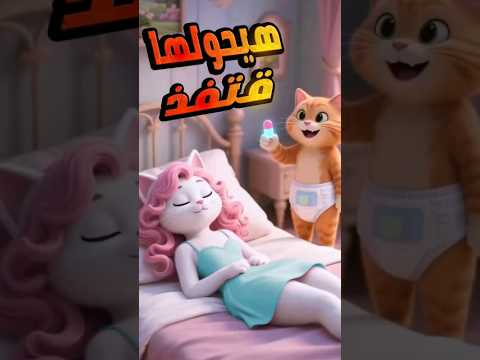 القط مياو هيحول عيلته كلها الي قنافد    