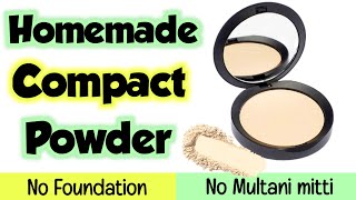 How to make compact powder at home | DIY homemade compact powder | M Beauty Zone
