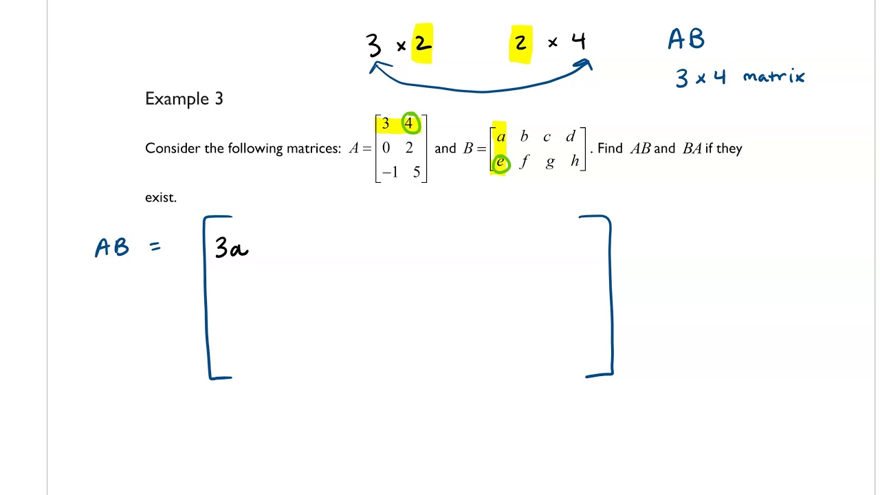 Matrices Part 2 - YouTube