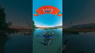 Quick last minute Paramotor flight with a few friends around Saratoga Springs Utah