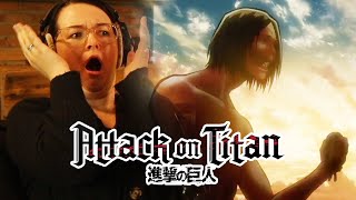 FIRST TIME ANIME WATCHER | ATTACK ON TITAN 1X01 'To You, in 2000 Years' - REACTION