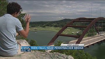 Pennbacker Bridge Fall