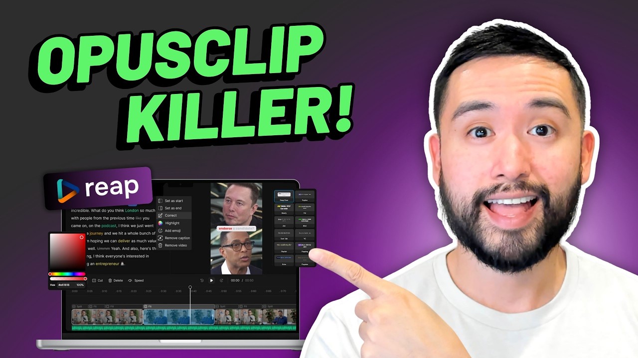 How Reap Transforms Long Videos Into Viral Shorts With AI! (My Honest Review)